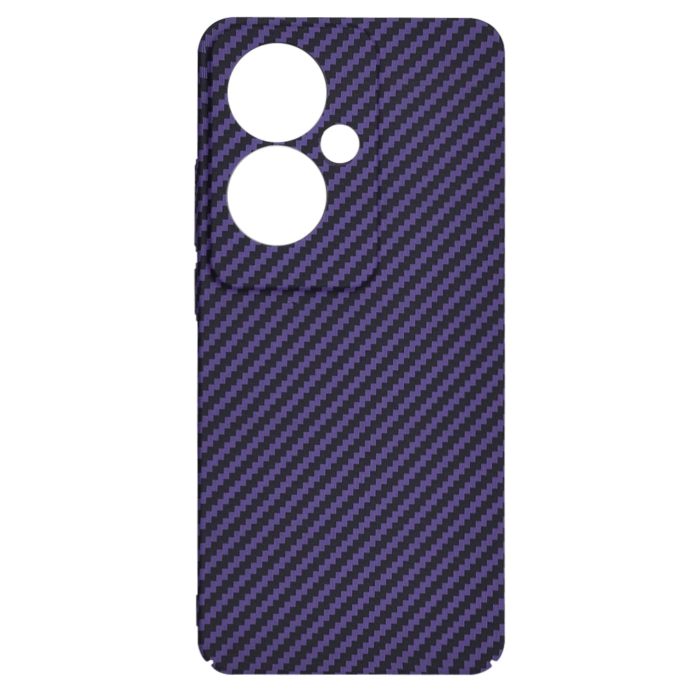 Husa pentru Oppo Reno11 F, Techsuit, Carbonite FiberShell, Mov