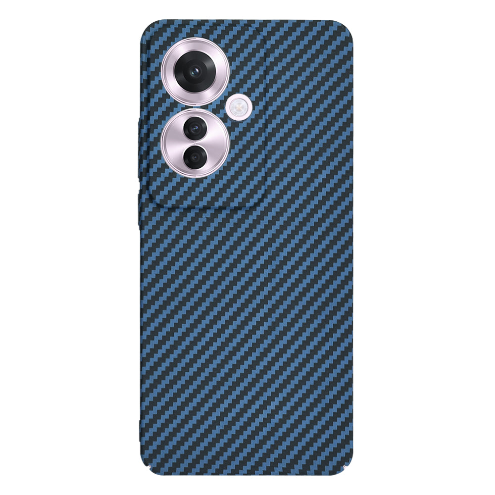 Husa pentru Oppo Reno11 F, Techsuit, Carbonite FiberShell, Turcoaz
