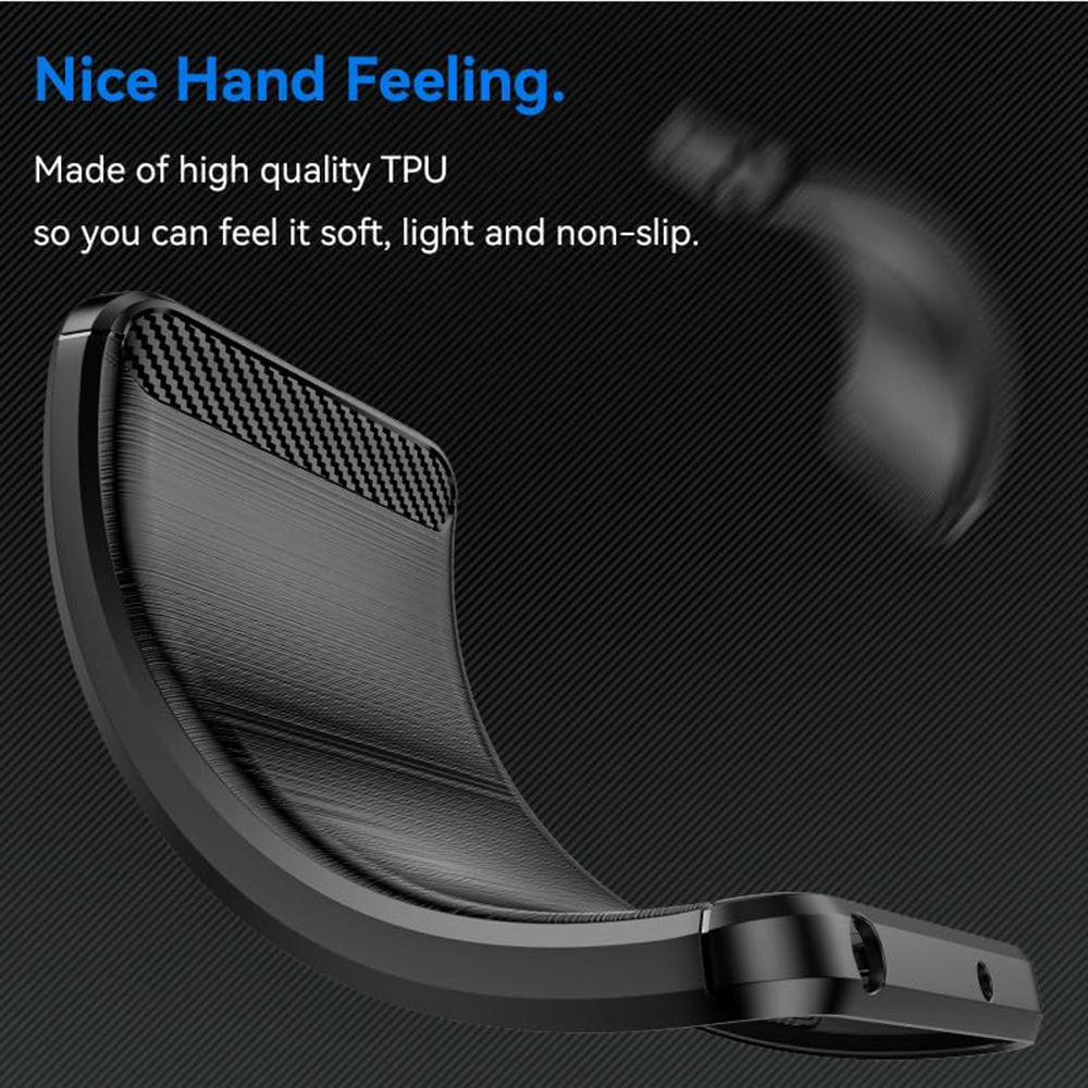 Husa pentru Oppo Reno12 FS 5G / Reno12 FS 4G / Reno12 F 4G / Reno12 F, Techsuit, Carbon, Neagra