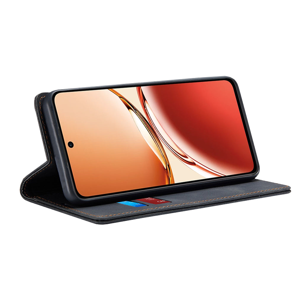 Husa pentru Oppo Reno12 FS 5G / Reno12 FS 4G / Reno12 F 4G / Reno12 F, Techsuit, Confy, Neagra