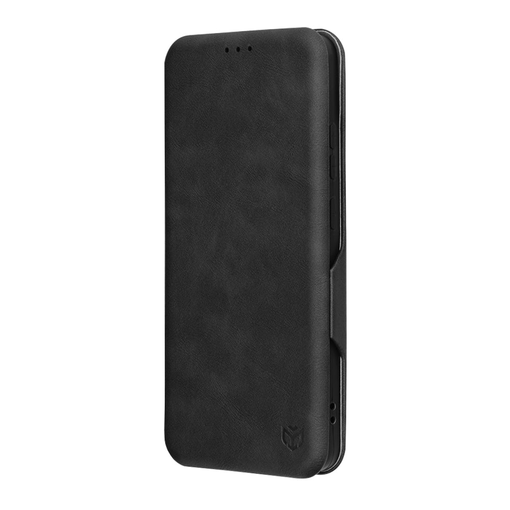 Husa pentru Oppo Reno12 FS 5G / Reno12 FS 4G / Reno12 F 4G / Reno12 F, Techsuit, Safe Wallet Plus, Neagra