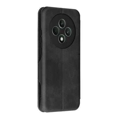 Husa pentru Oppo Reno12 FS 5G / Reno12 FS 4G / Reno12 F 4G / Reno12 F, Techsuit, Safe Wallet Plus, Neagra