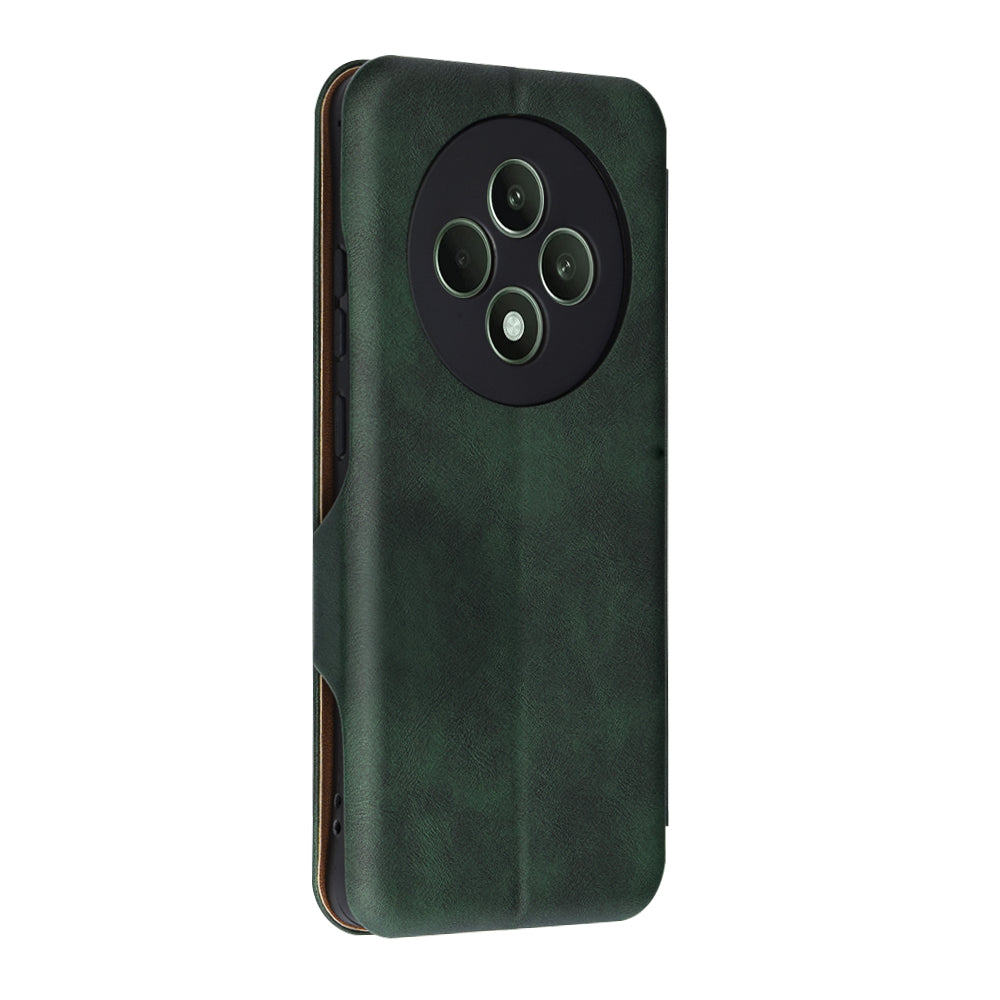 Husa pentru Oppo Reno12 FS 5G / Reno12 FS 4G / Reno12 F 4G / Reno12 F, Techsuit, Safe Wallet Plus, Verde