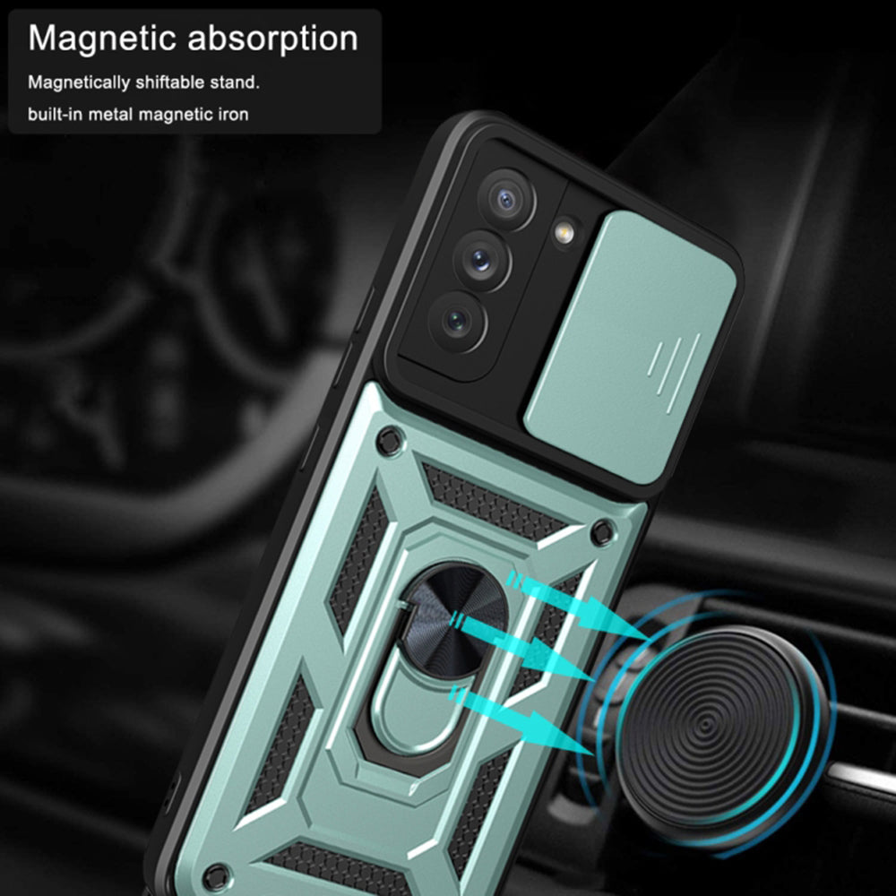 Husa pentru Oppo Reno12 Pro, Techsuit, CamShield, Neagra