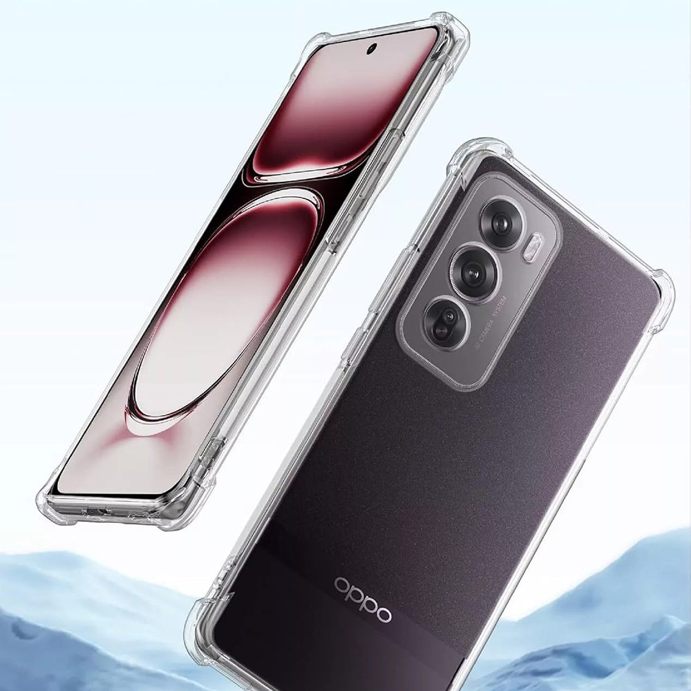 Husa pentru Oppo Reno12 Pro, Techsuit, Shockproof Clear, Transparenta