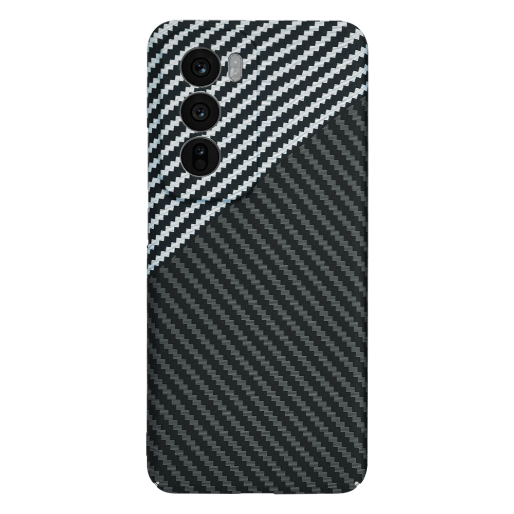 Husa pentru Oppo Reno12, Techsuit, Carbonite FiberShell, Neagra Gri