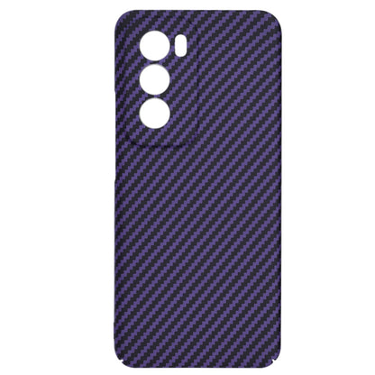Husa pentru Oppo Reno12, Techsuit, Carbonite FiberShell, Mov