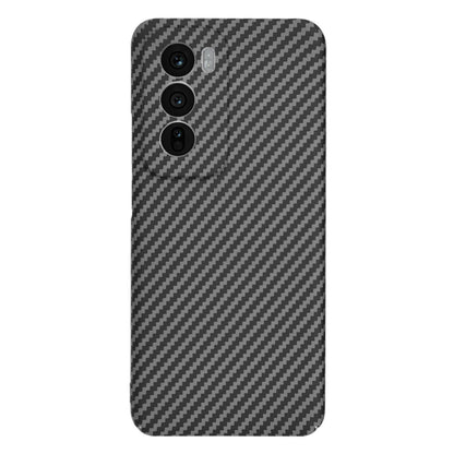 Husa pentru Oppo Reno12, Techsuit, Carbonite FiberShell, Neagra