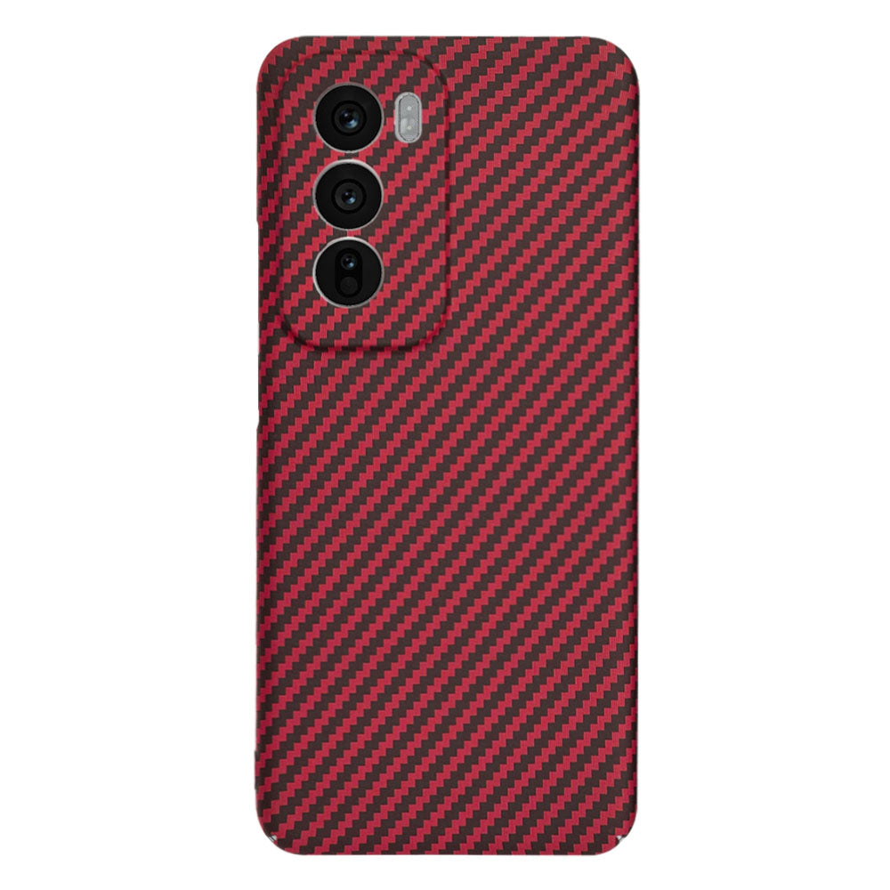 Husa pentru Oppo Reno12, Techsuit, Carbonite FiberShell, Rosie