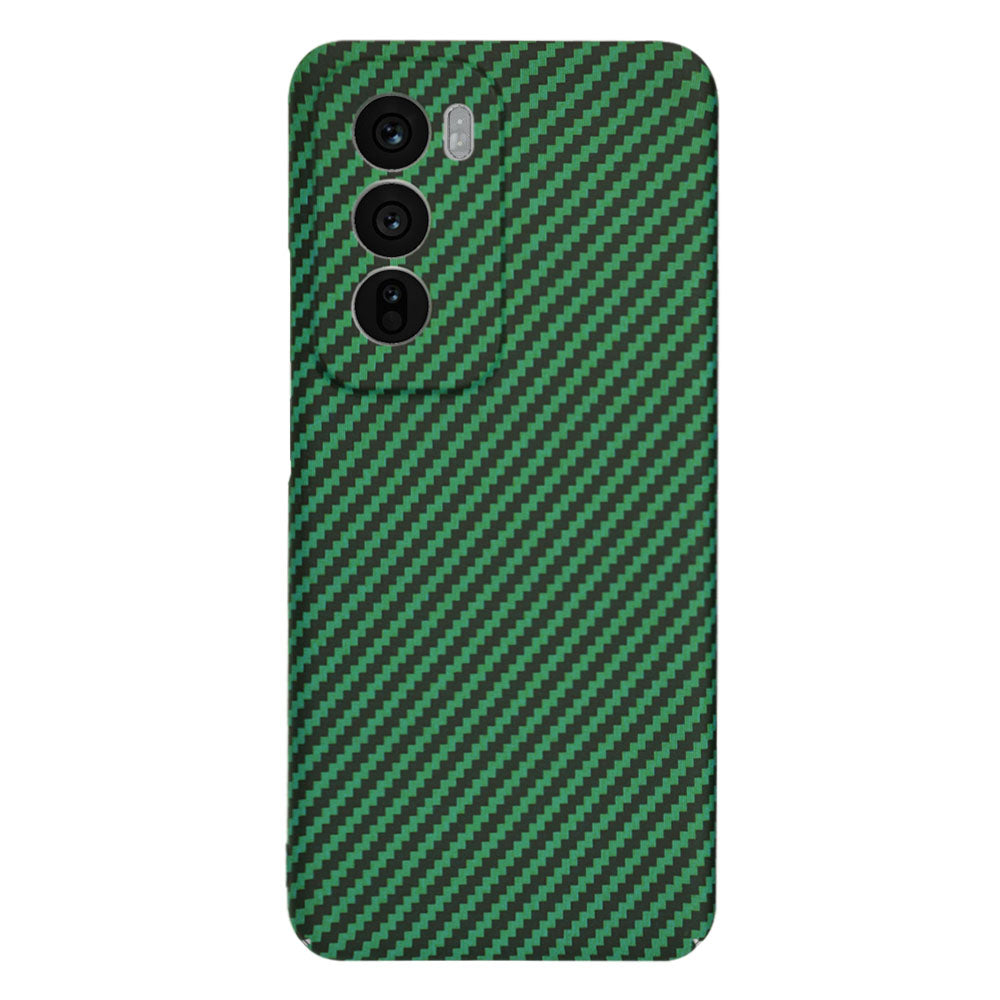 Husa pentru Oppo Reno12, Techsuit, Carbonite FiberShell, Verde