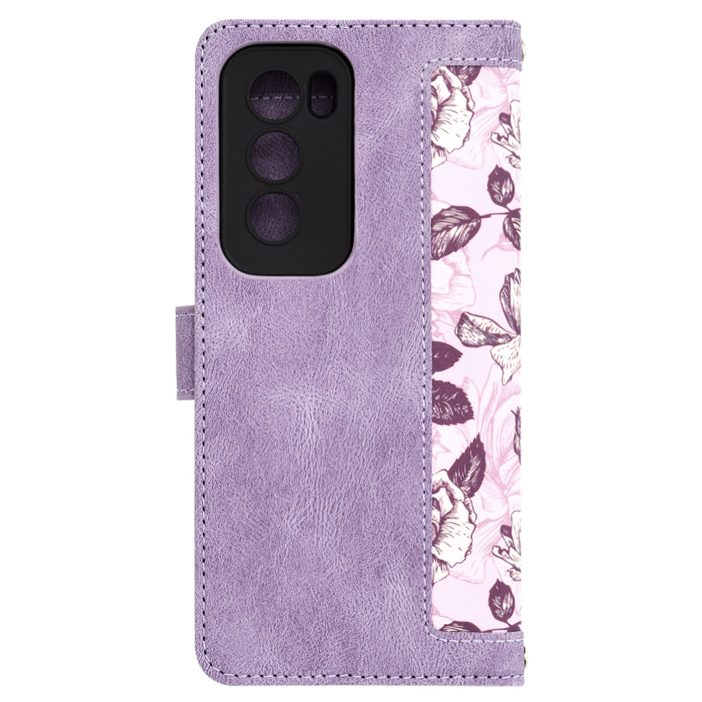 Husa pentru Oppo Reno12, Techsuit, FlipCraft, Mov