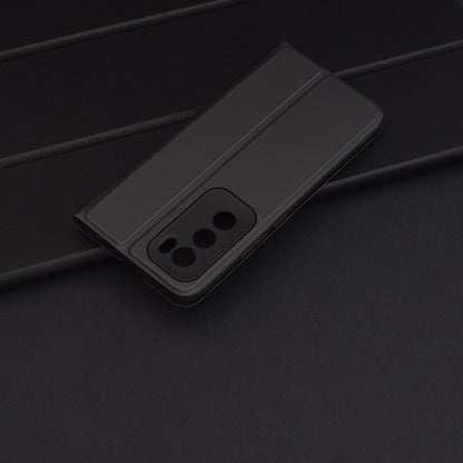 Husa pentru Oppo Reno12, Techsuit, Magskin Book, Neagra