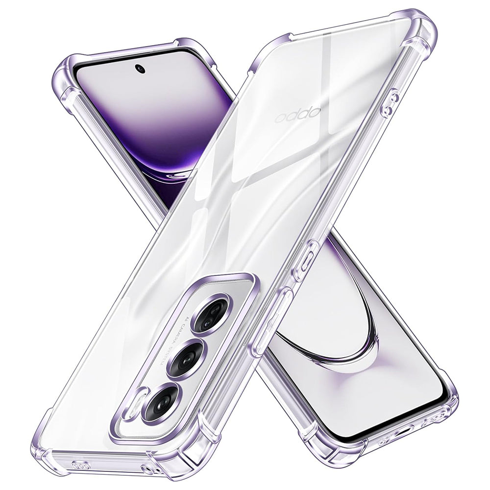 Husa pentru Oppo Reno12, Techsuit, Shockproof Clear, Transparenta