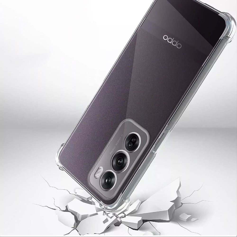 Husa pentru Oppo Reno12, Techsuit, Shockproof Clear, Transparenta