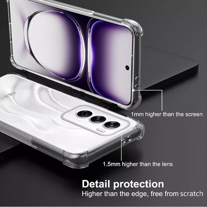 Husa pentru Oppo Reno12, Techsuit, Shockproof Clear, Transparenta