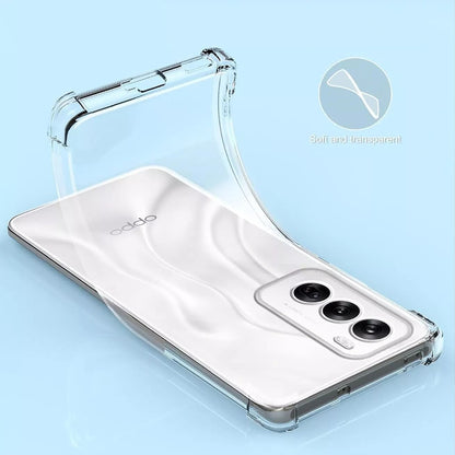 Husa pentru Oppo Reno12, Techsuit, Shockproof Clear, Transparenta