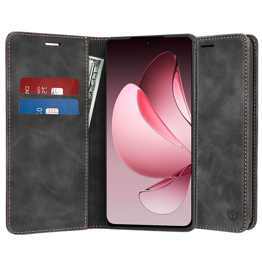 Husa pentru Oppo Reno13 FS 5G / Reno13 F 4G / Reno13 F, Techsuit, Confy, Neagra