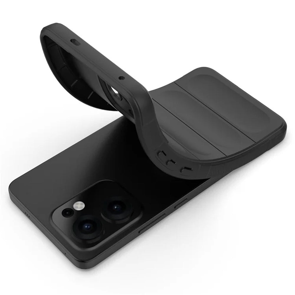 Husa pentru Oppo Reno13 FS 5G / Reno13 F 4G / Reno13 F, Techsuit, Magic Shield, Neagra