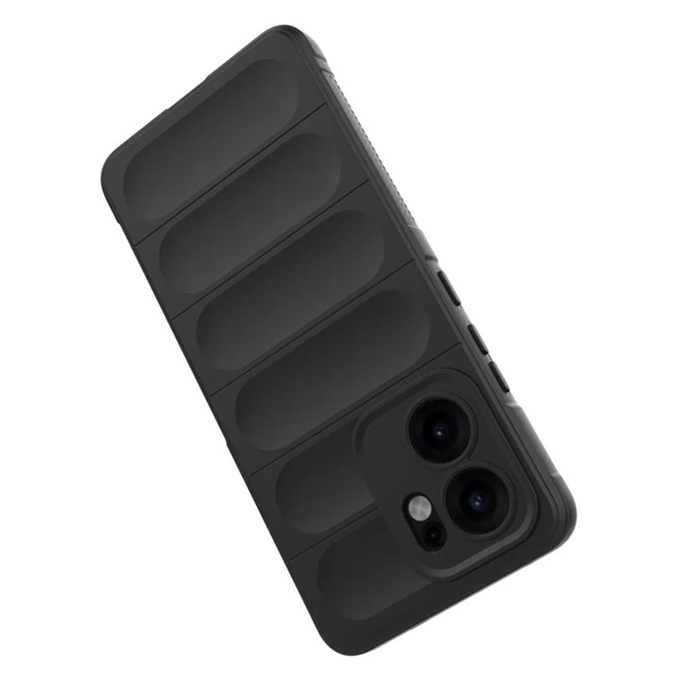 Husa pentru Oppo Reno13 FS 5G / Reno13 F 4G / Reno13 F, Techsuit, Magic Shield, Neagra