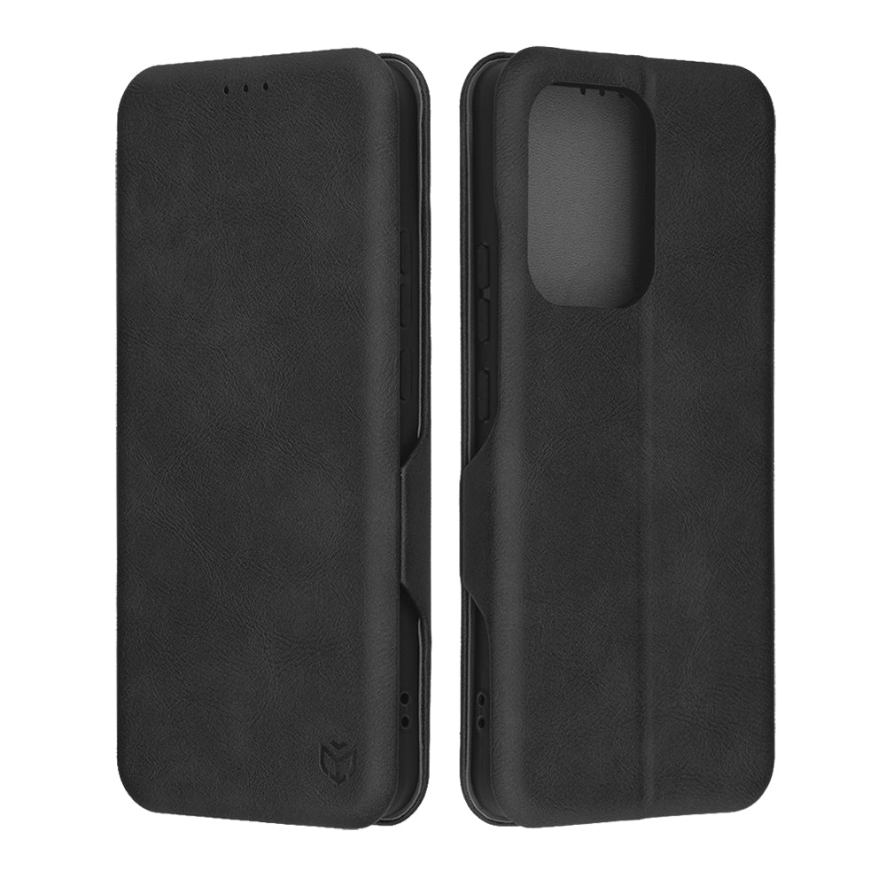 Husa pentru Oppo Reno13 FS 5G / Reno13 F 4G / Reno13 F, Techsuit, Safe Wallet Plus, Neagra
