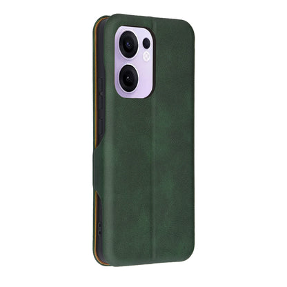 Husa pentru Oppo Reno13 FS 5G / Reno13 F 4G / Reno13 F, Techsuit, Safe Wallet Plus, Verde