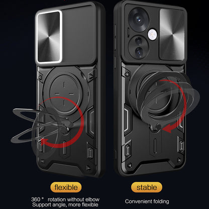 Husa pentru Oppo Reno13 Pro, Techsuit, CamGuard Pro, Albastra