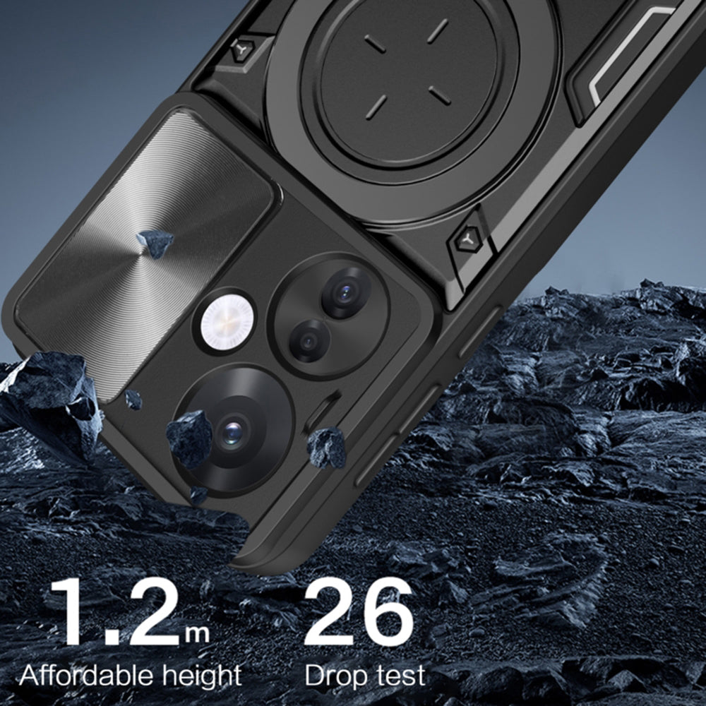 Husa pentru Oppo Reno13 Pro, Techsuit, CamGuard Pro, Mov