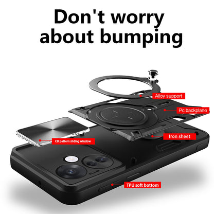 Husa pentru Oppo Reno13 Pro, Techsuit, CamGuard Pro, Rosie