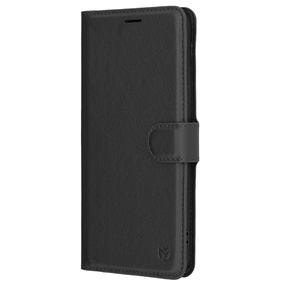 Husa pentru Oppo Reno13 Pro, Techsuit, Leather Folio, Neagra