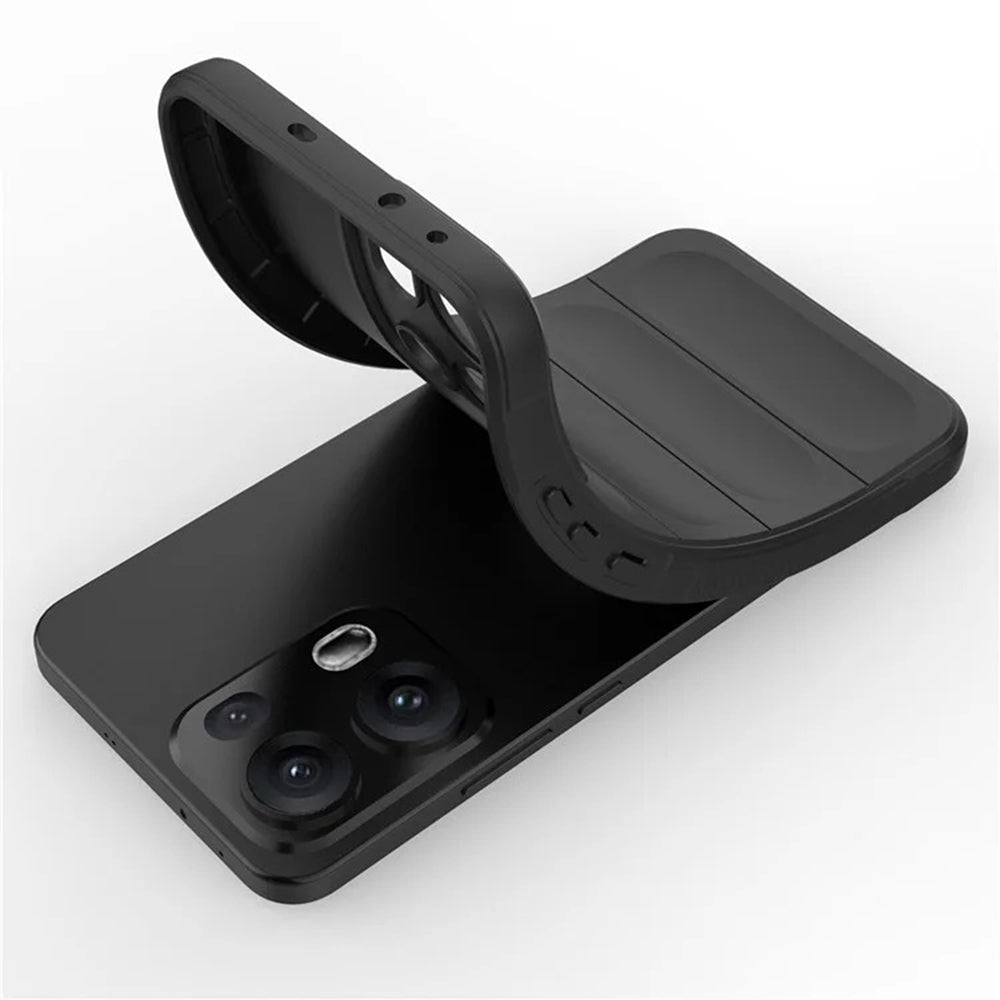 Husa pentru Oppo Reno13 Pro, Techsuit, Magic Shield, Neagra