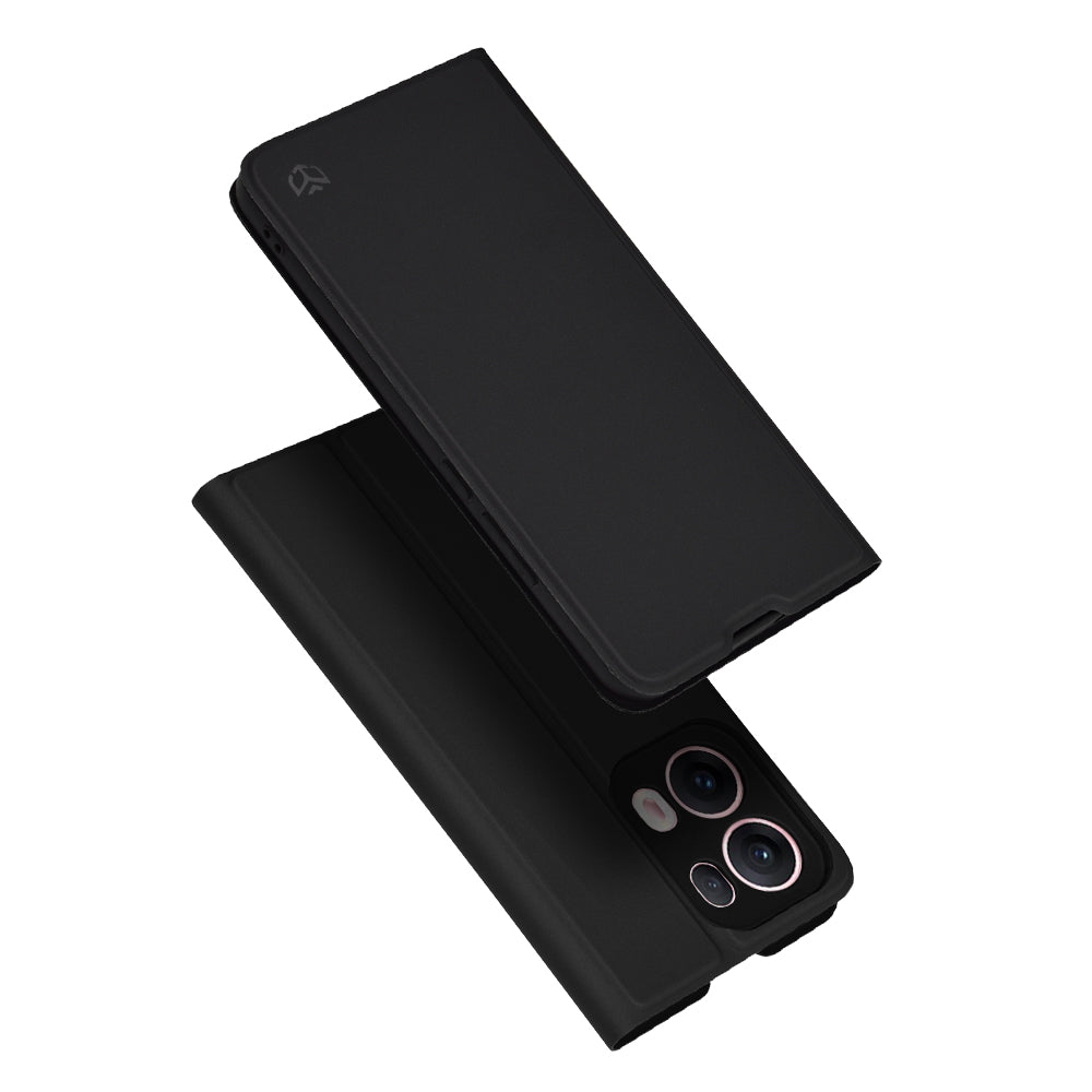 Husa pentru Oppo Reno13 Pro, Techsuit, Magskin Book, Neagra