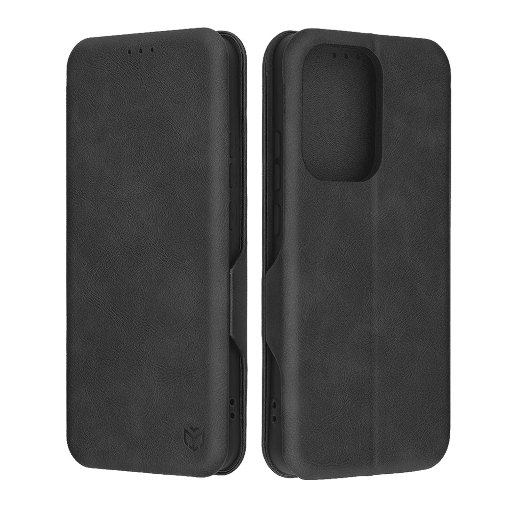 Husa pentru Oppo Reno13 Pro, Techsuit, Safe Wallet Plus, Neagra