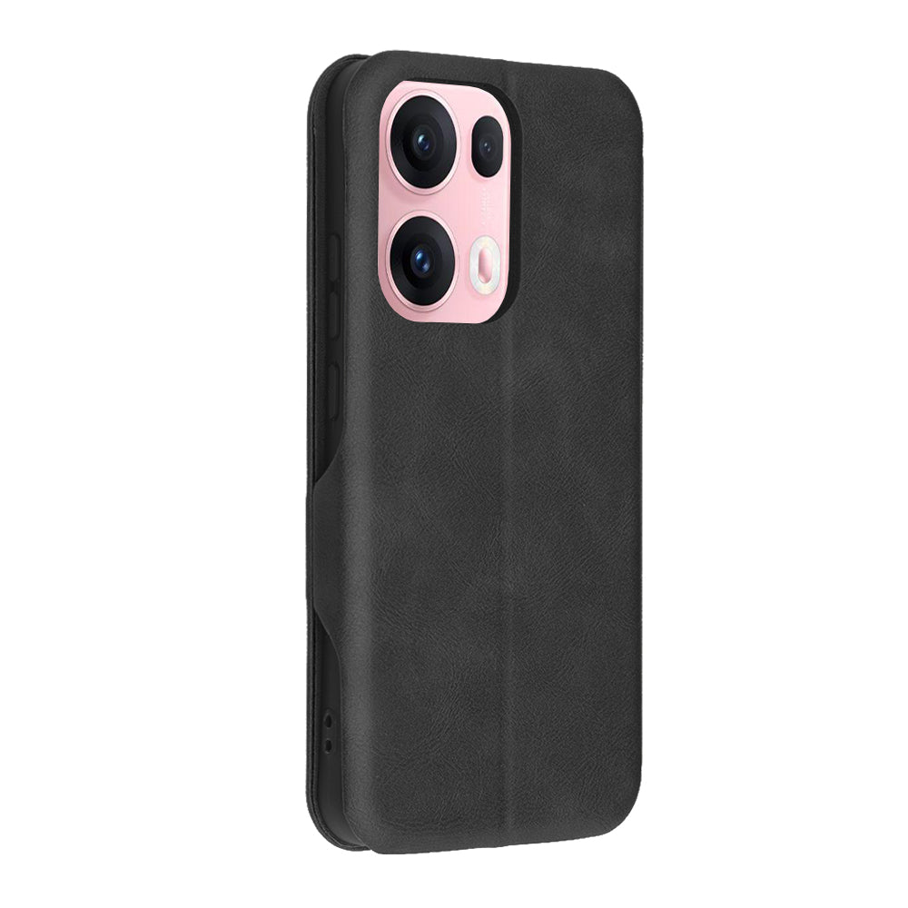 Husa pentru Oppo Reno13 Pro, Techsuit, Safe Wallet Plus, Neagra