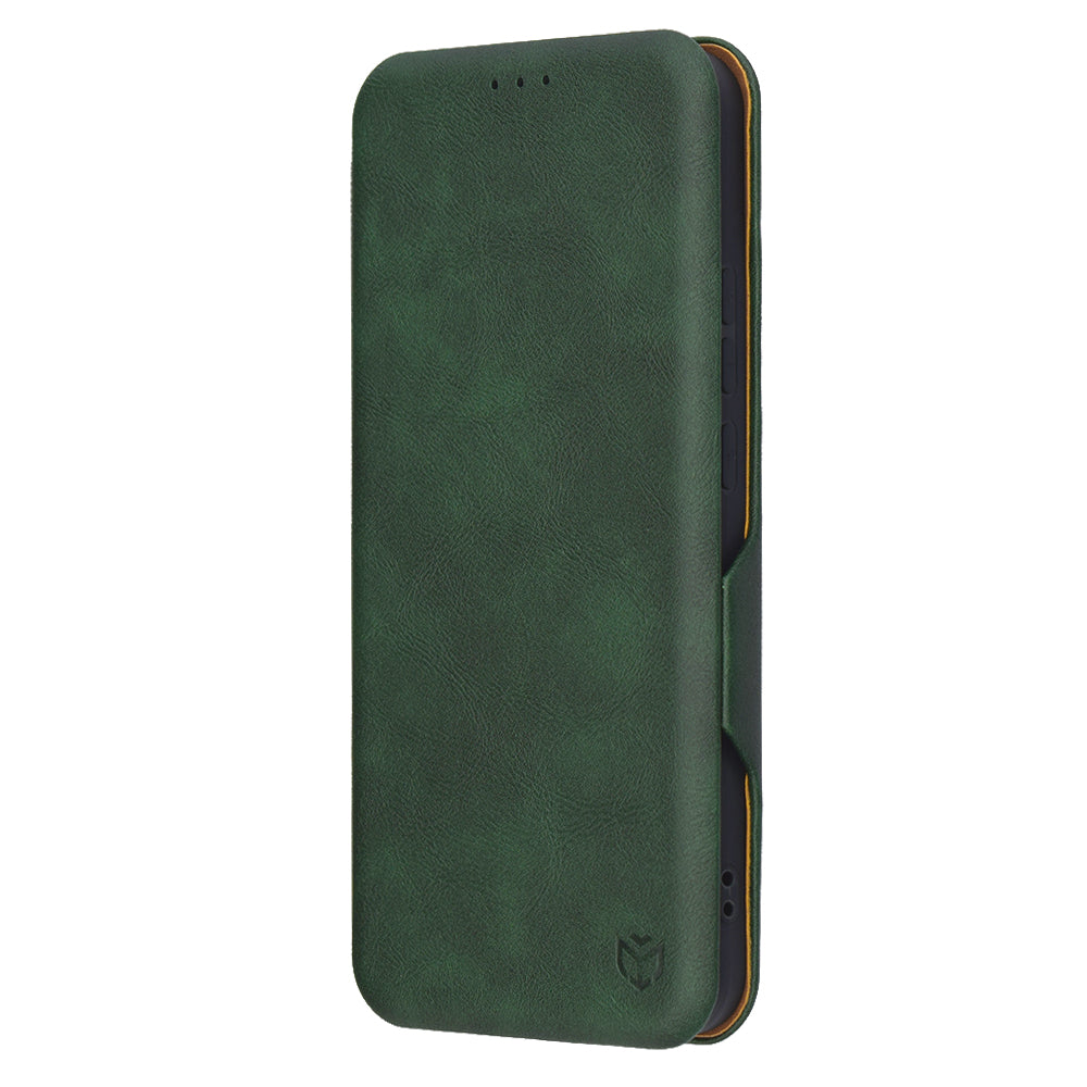 Husa pentru Oppo Reno13 Pro, Techsuit, Safe Wallet Plus, Verde