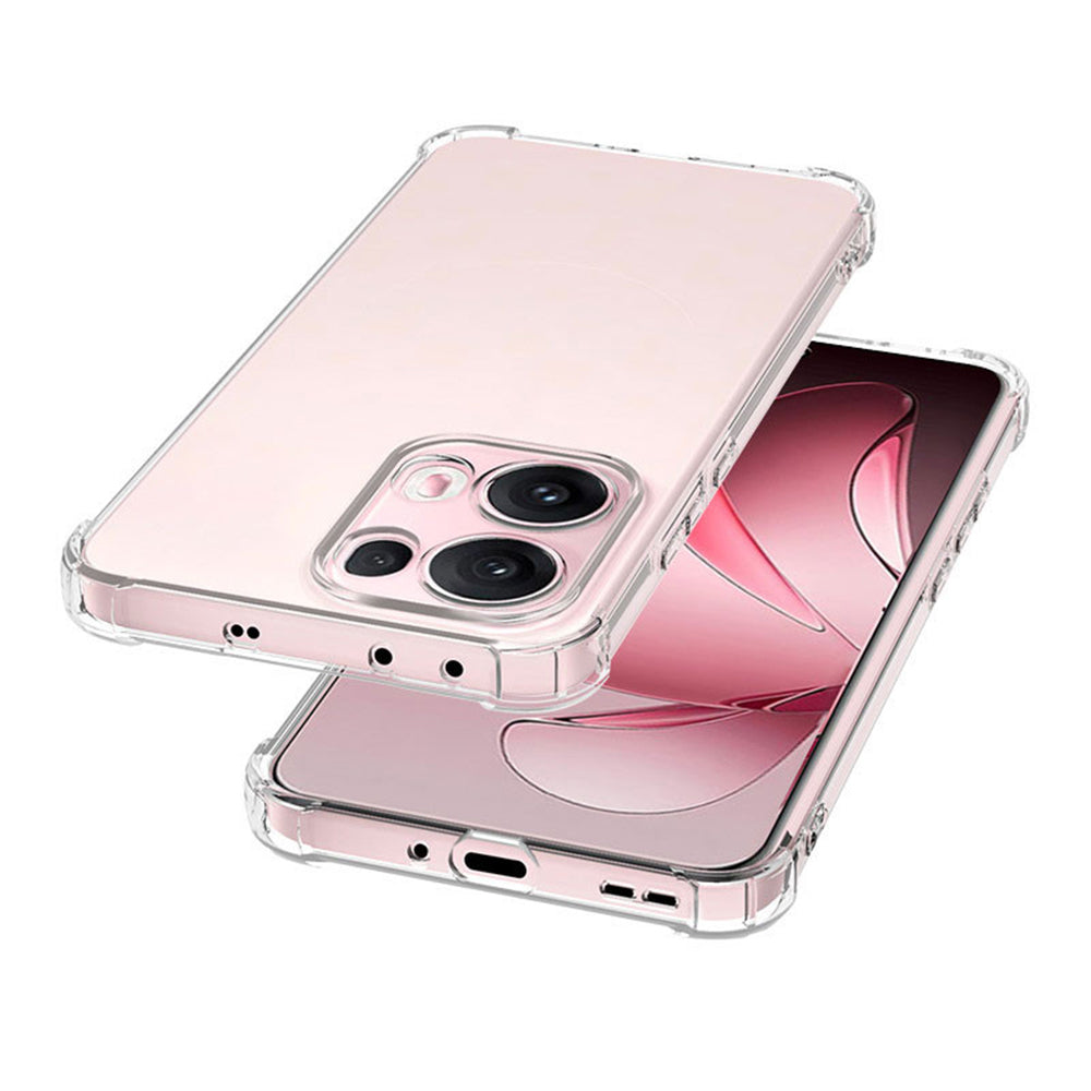 Husa pentru Oppo Reno13 Pro, Techsuit, Shockproof Clear, Transparenta