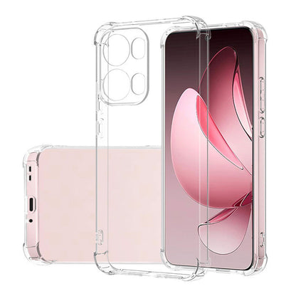 Husa pentru Oppo Reno13 Pro, Techsuit, Shockproof Clear, Transparenta