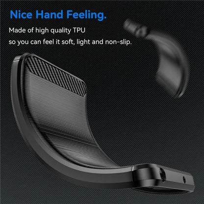 Husa pentru Oppo Reno13, Techsuit, Carbon, Neagra