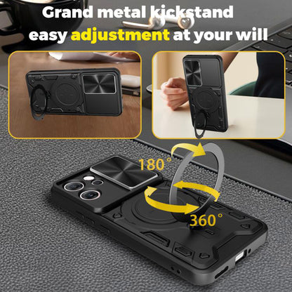 Husa pentru Oppo Reno14 FS 5G / Reno14 F, Techsuit, CamGuard Pro, Roz