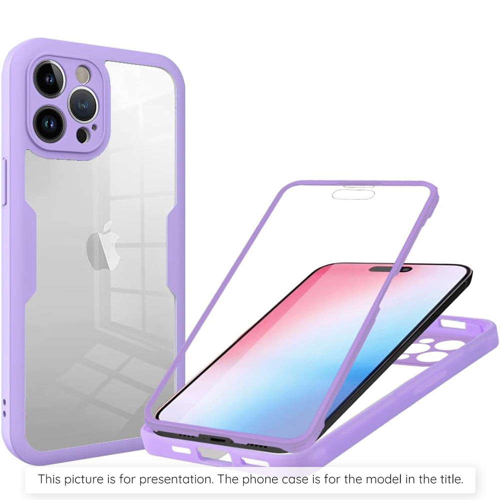 Husa pentru Oppo Reno14 FS 5G / Reno14 F, Techsuit, ColorVerse 360, Mov