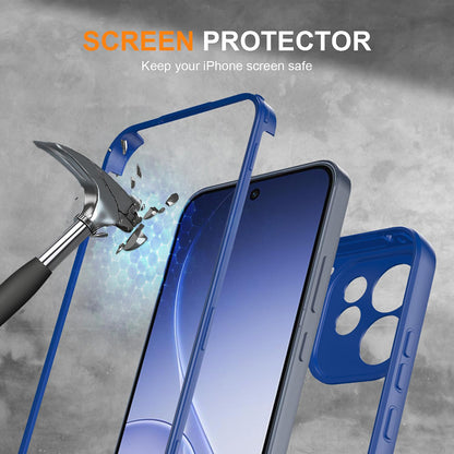 Husa pentru Oppo Reno15 FS / Reno15 F, Techsuit, ColorVerse 360, Albastra