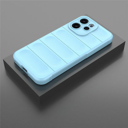 Husa pentru Oppo Reno15 FS / Reno15 F, Techsuit, Magic Shield, Bleu