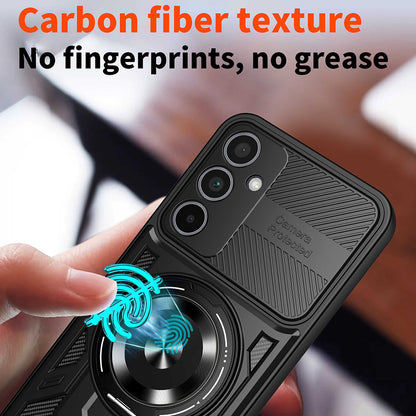 Husa pentru Oppo Reno15 FS / Reno15 F, Techsuit, RuggedCam, Neagra