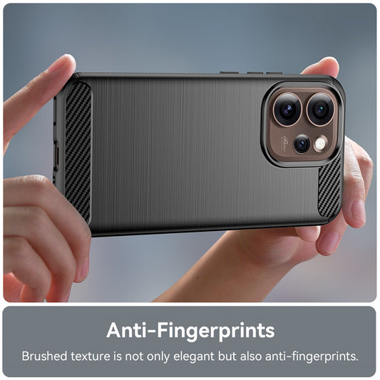 Husa pentru Oppo Reno15 Pro Max, Techsuit, Carbon, Neagra