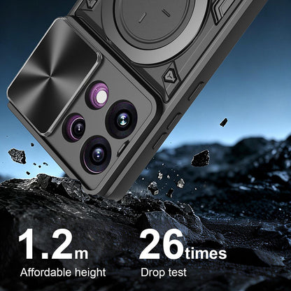 Husa pentru Oppo Reno16 F / Reno16 FS, Techsuit, CamGuard Pro, Albastra