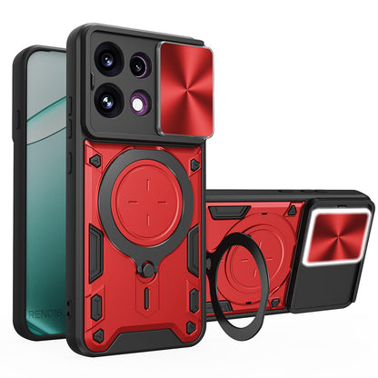 Husa pentru Oppo Reno16 F / Reno16 FS, Techsuit, CamGuard Pro, Rosie