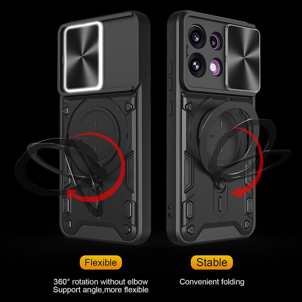 Husa pentru Oppo Reno16 F / Reno16 FS, Techsuit, CamGuard Pro, Roz Aurie