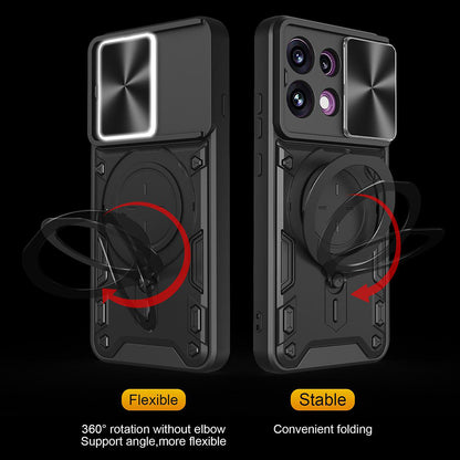 Husa pentru Oppo Reno16 F / Reno16 FS, Techsuit, CamGuard Pro, Roz Aurie