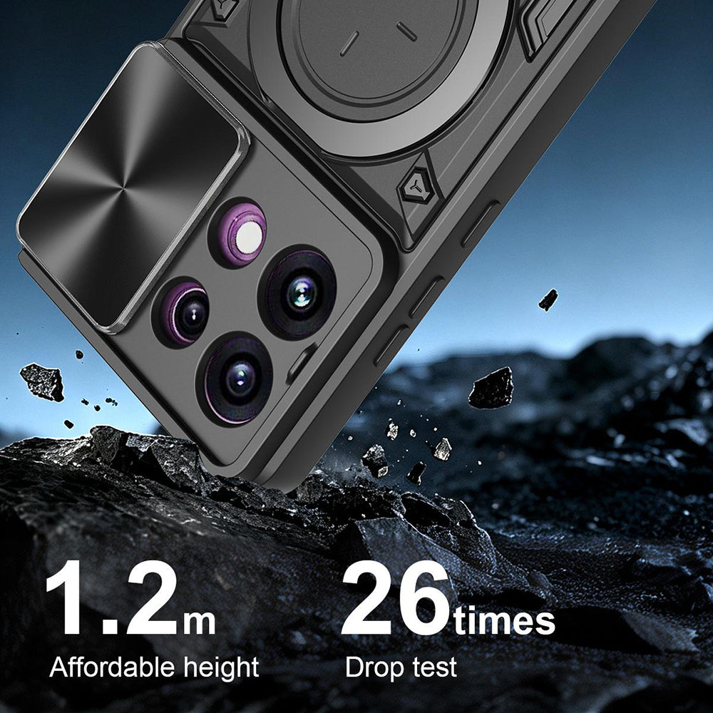 Husa pentru Oppo Reno16 F / Reno16 FS, Techsuit, CamGuard Pro, Roz Aurie