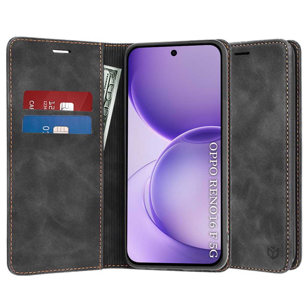 Husa pentru Oppo Reno16 F / Reno16 FS, Techsuit, Confy, Neagra