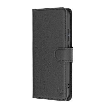 Husa pentru Oppo Reno16 F / Reno16 FS, Techsuit, Leather Folio, Neagra
